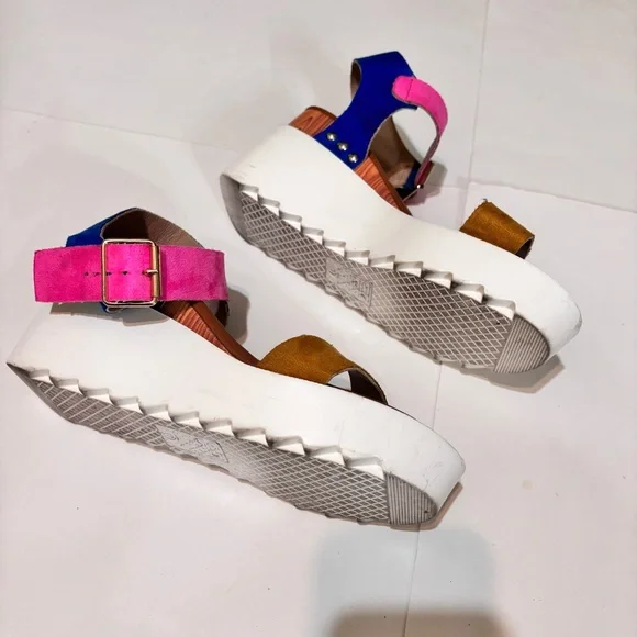 Ninety Union Blue Sandals - Picture 5 of 10